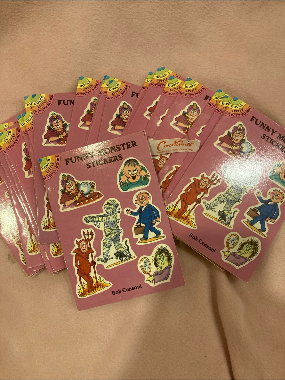 50 Funny Monster Stickers - Dover little activity by Bob Censoni